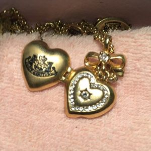Juicy Couture Gold Locket Necklace